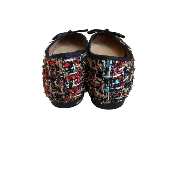 Steve Madden Ellison Ballet Flat Slip‎ ons Multi Color Shoes Size 8.5 Leather - Picture 7 of 9